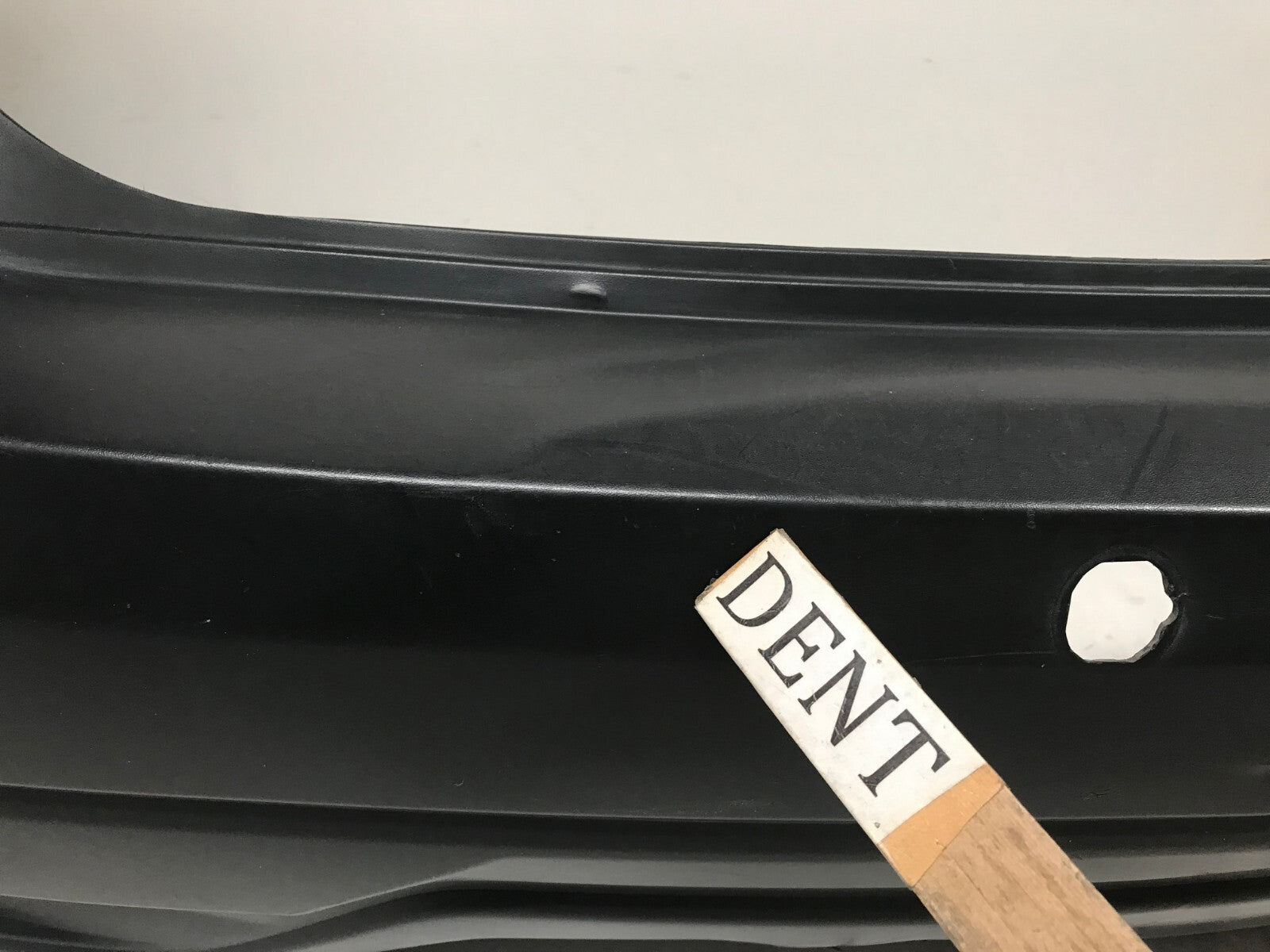 Rear Bumper Cover Red Nissan Kicks S SV 2018 2019 w/Sensor Holes 85022-5RB0H OEM