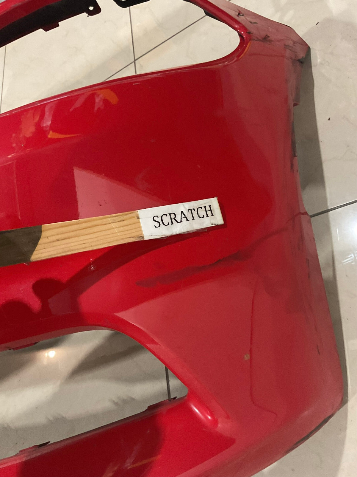 Front Bumper LOCAL Red 2015-2022 Dodge Charger CAPA