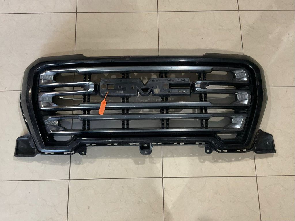 Grill Grille Black GMC Sierra 1500 Denali 2019-2021 CAPA