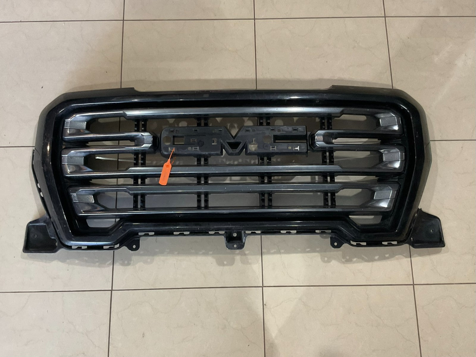 Grill Grille Black GMC Sierra 1500 Denali 2019-2021 CAPA