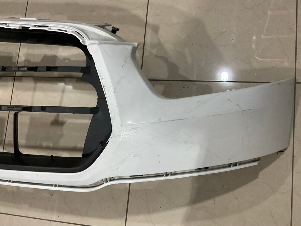 Front Upper Bumper Cover White/Black 15-19 Ford Transit-150 CK4117C778 OEM