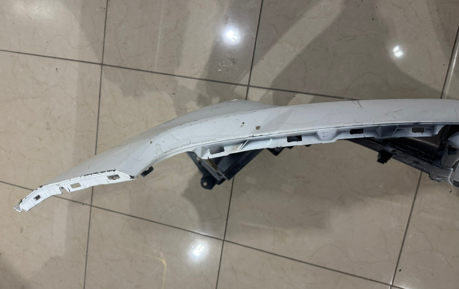 Front Upper & Lower Bumper Cover White Honda Pilot 2023-2024 71101-T90-A000 OEM