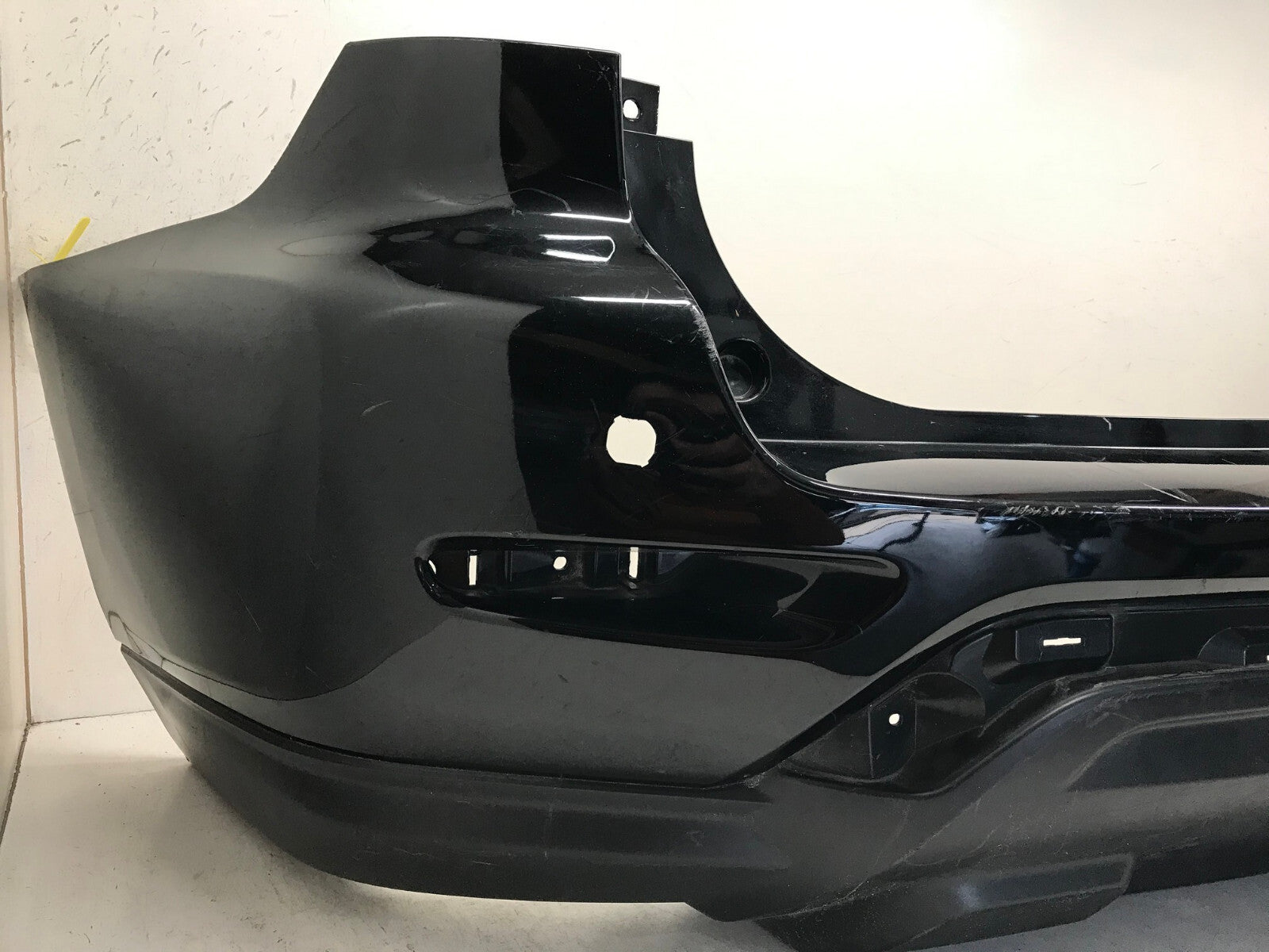 Rear Bumper LOCAL Nissan Pathfinder SV Platinum w/Sensor Holes Black 17 2018 OEM