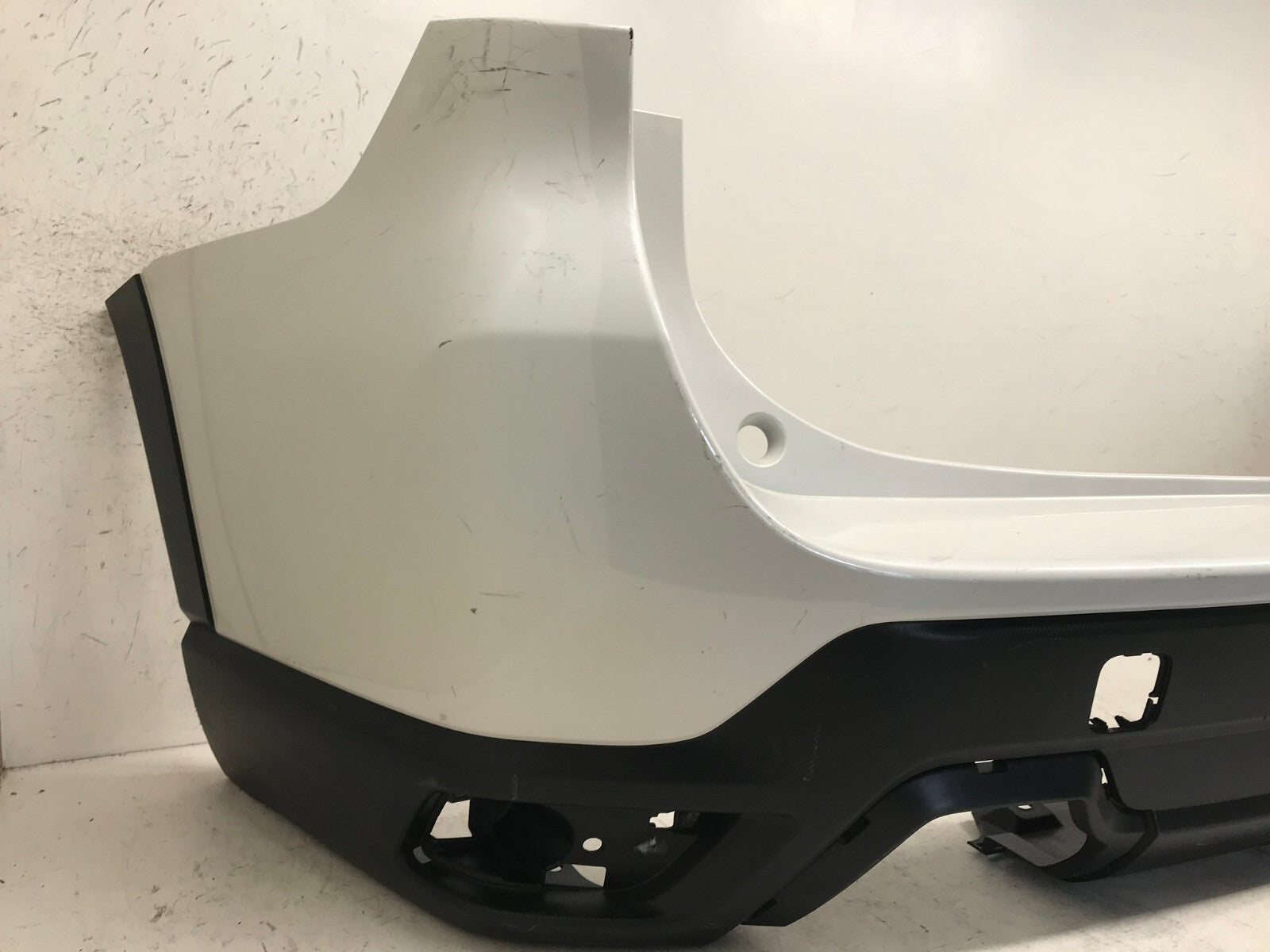 Rear Bumper Cover White Subaru Forester Base Limited 2019 2020 57704SJ301 OEM