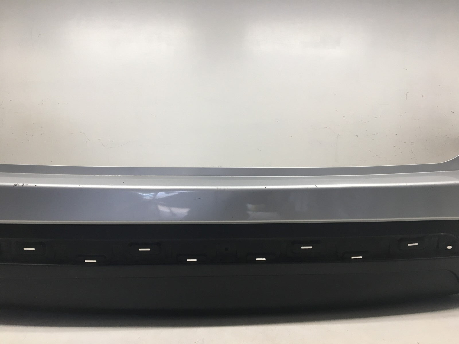 Rear Bumper Cover Nissan Pathfinder Platinum SV Hybrid w/o Sensr Holes 13-16 OEM