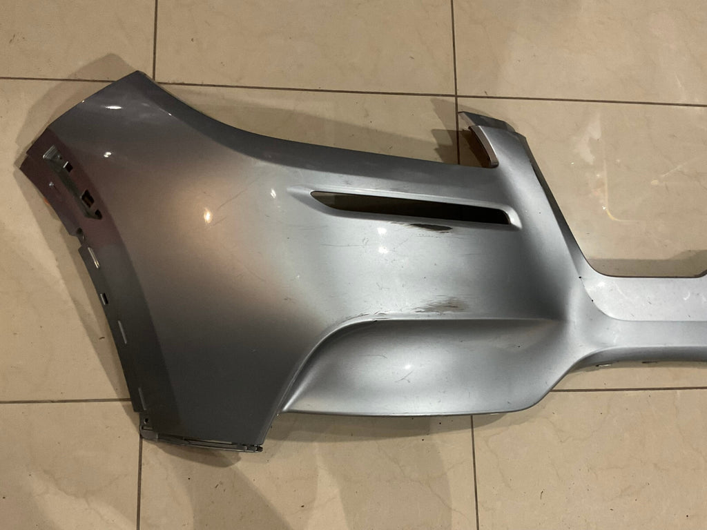 Front Bumper Cover Silver 2020-2022 Lincoln Aviator LJ7B+17C831 OEM
