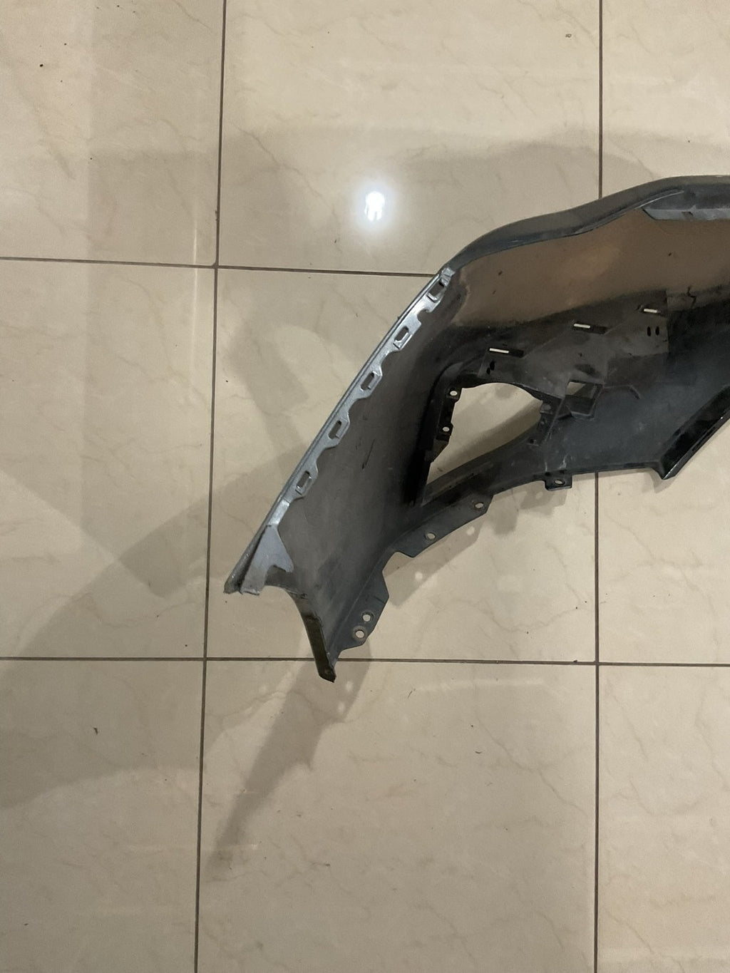 Front Bumper Cover Grey Nissan Pathfinder S SL SV 17 18 62022+9PF0H OEM