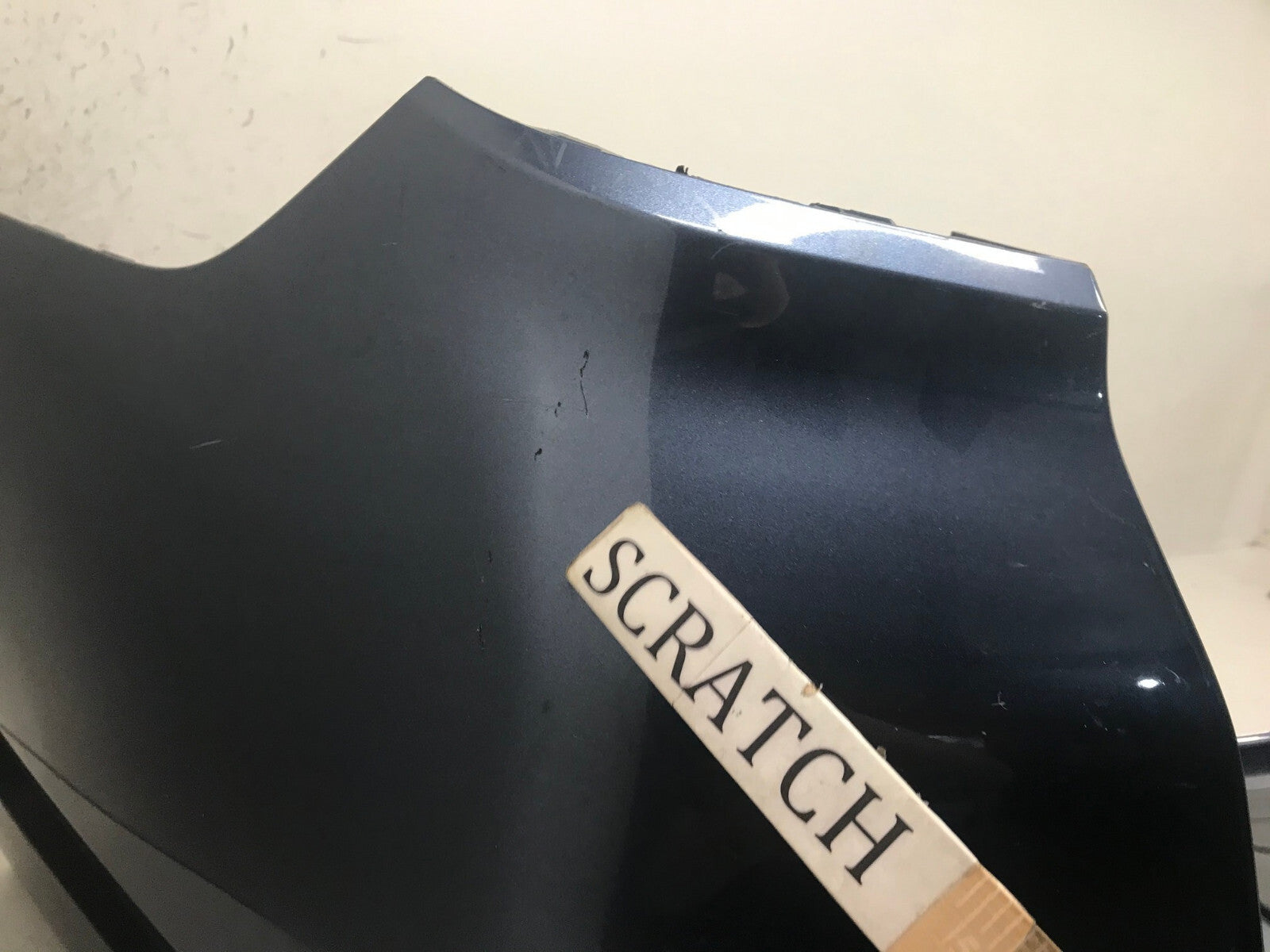 Rear Bumper Cover Blue Subaru Outback 2018 2019 w/Sensor Holes 57704AL18A OEM