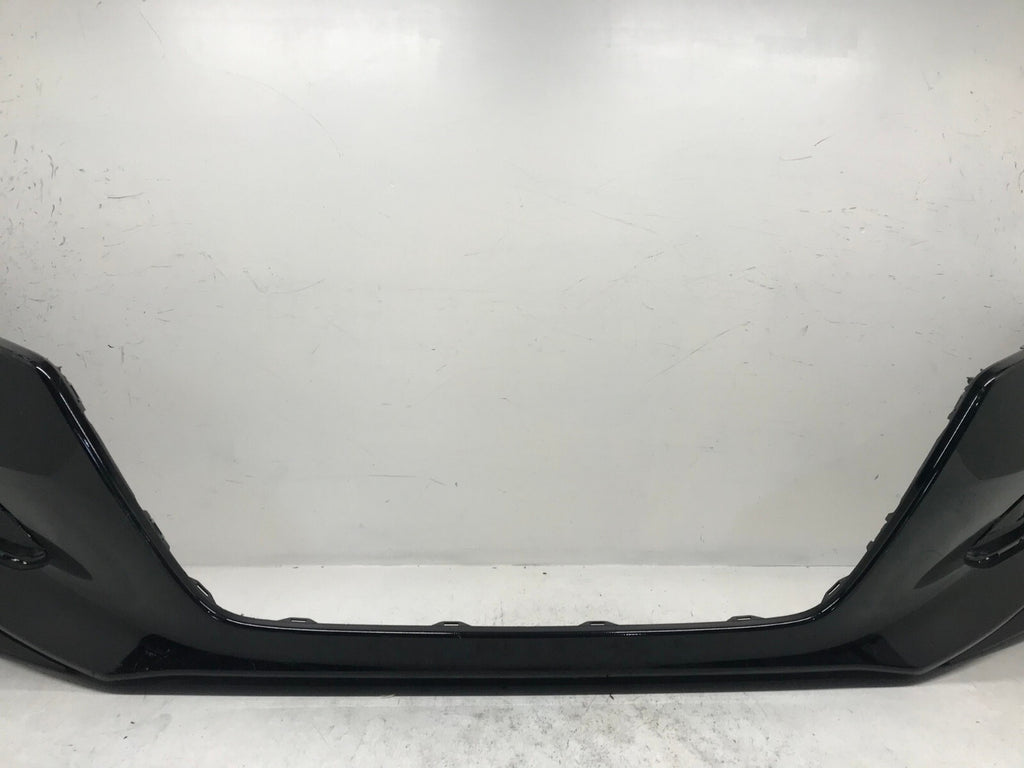 Front Bumper Cover Honda Accord EX/LX/EX-L/Hybrid w/Sensr Holes Black 18-20 CAPA