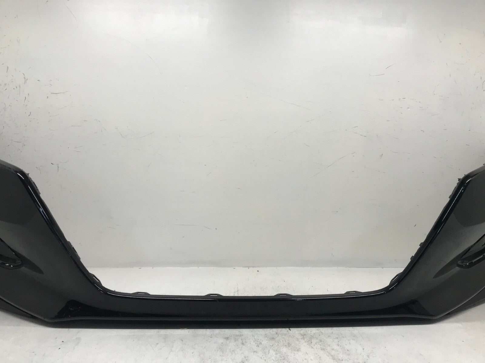 Front Bumper Cover Honda Accord EX/LX/EX-L/Hybrid w/Sensr Holes Black 18-20 CAPA