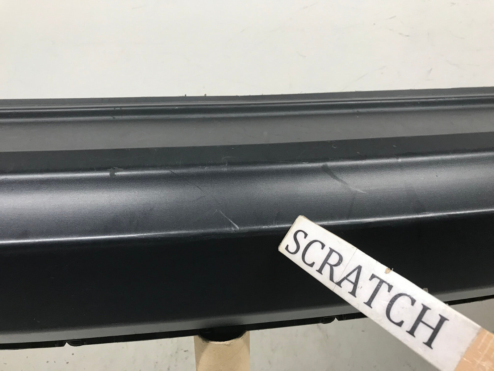 Rear Bumper LOCAL Black Jeep Cherokee 2019-2022 w/Sensor Holes 68287434AC OEM