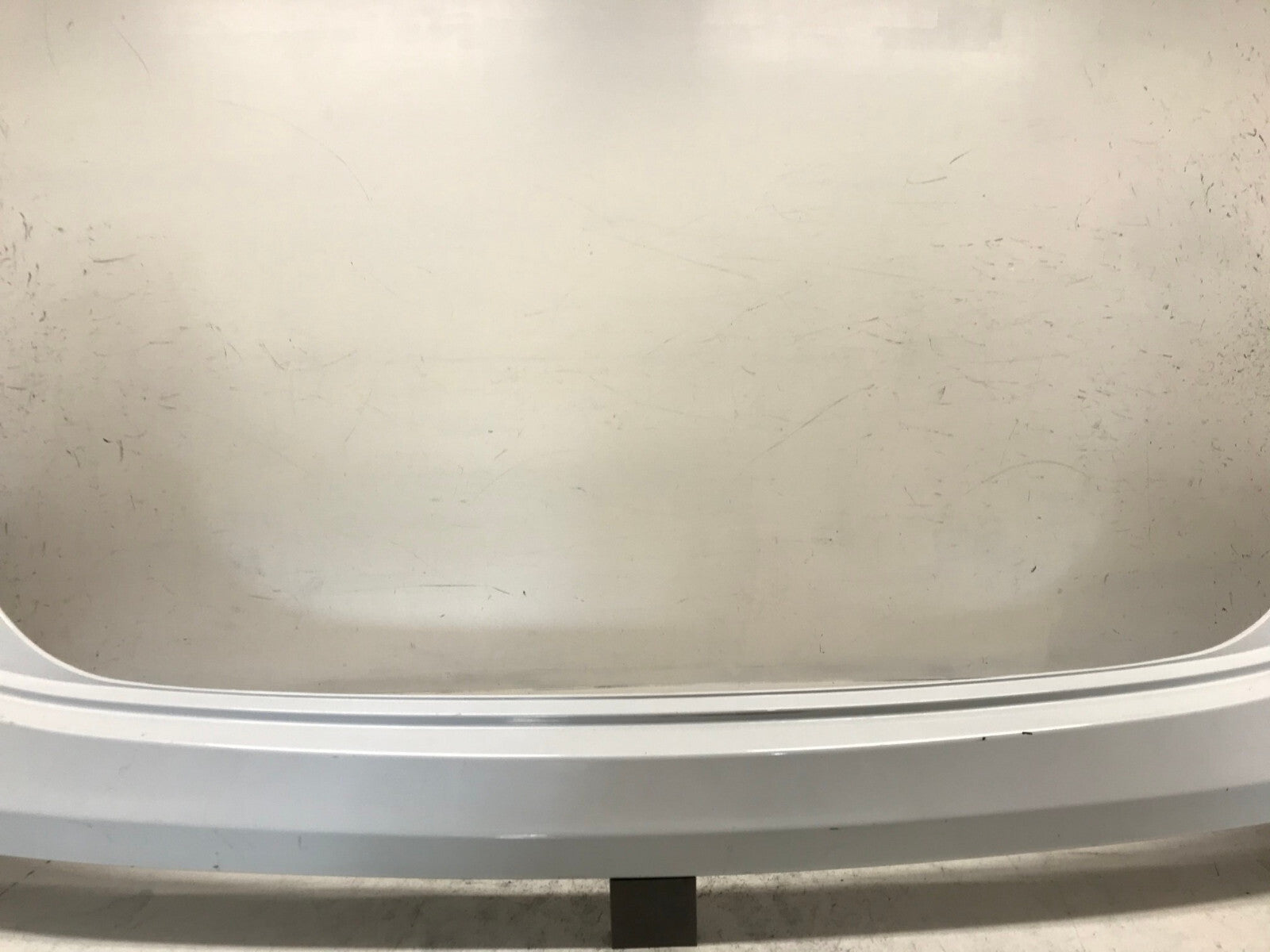 Rear Upper Bumper Cover White Hyundai Santa Fe Sport 13-16 86611-4Z000 OEM