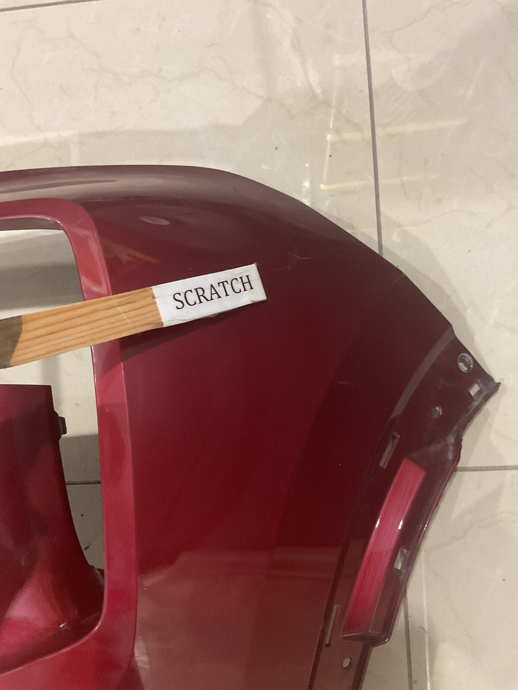 Front Bumper Cover Red 2022-2023 Nissan Rogue Sport S/SL/SV 62022+6RR0H OEM