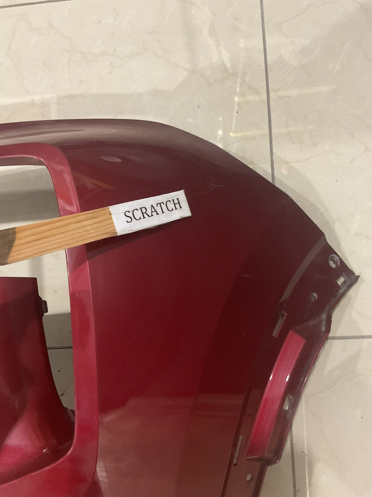 Front Bumper Cover Red 2022-2023 Nissan Rogue Sport S/SL/SV 62022+6RR0H OEM