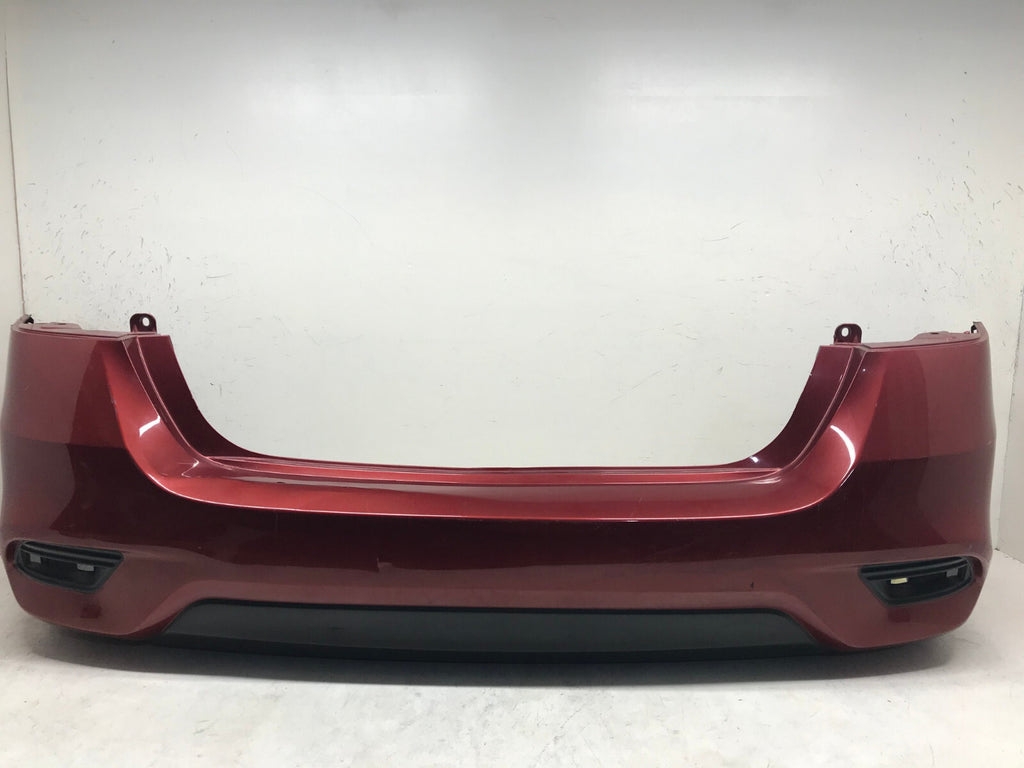 Rear Bumper Cover Nissan Sentra S SL SV FE S Red 2016-2018 85022-3YU0H OEM4