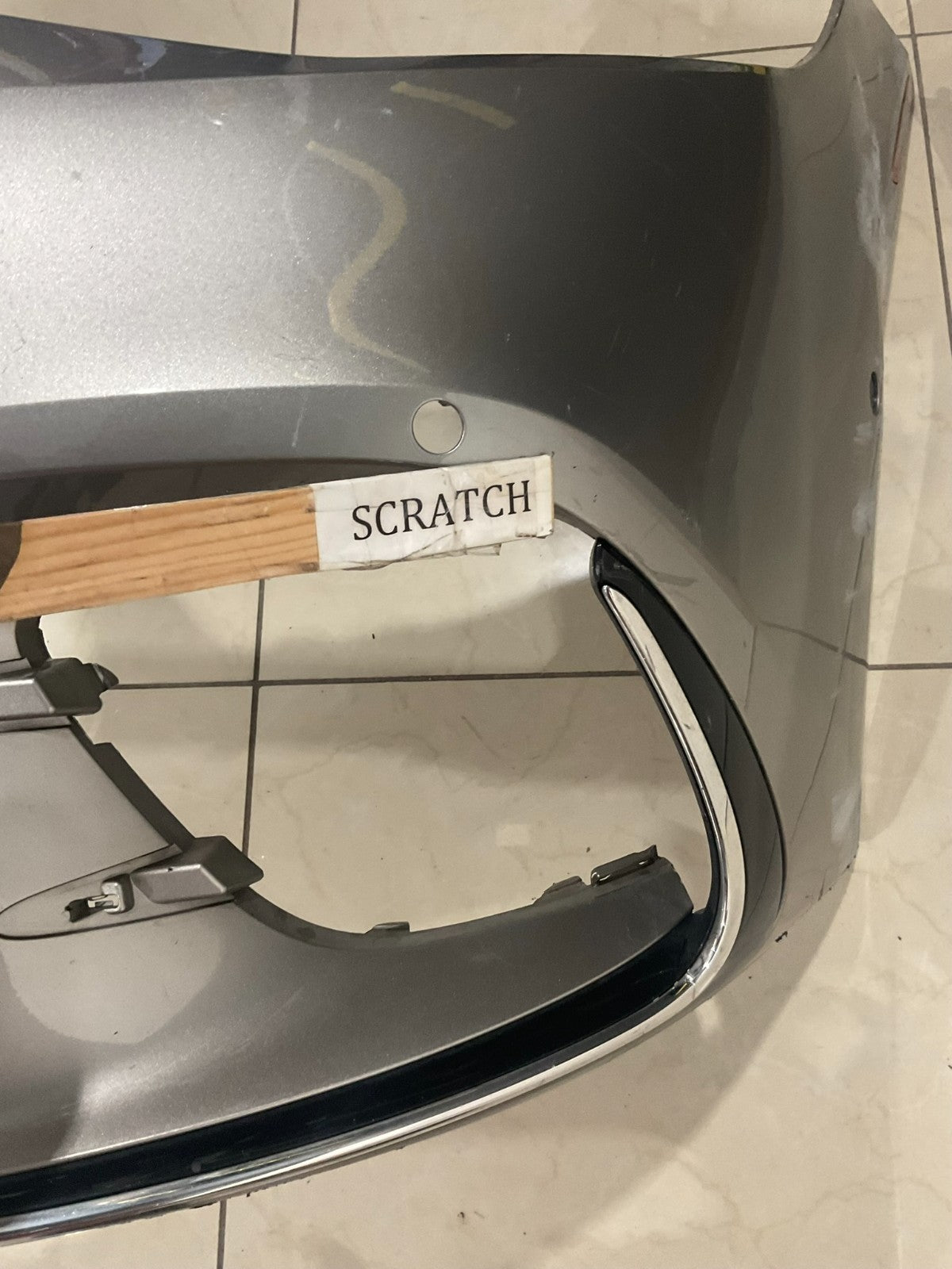 Front Bumper LOCAL Grey Mercedes E400 E450 2 DOOR Coupe 18-20 CAPA