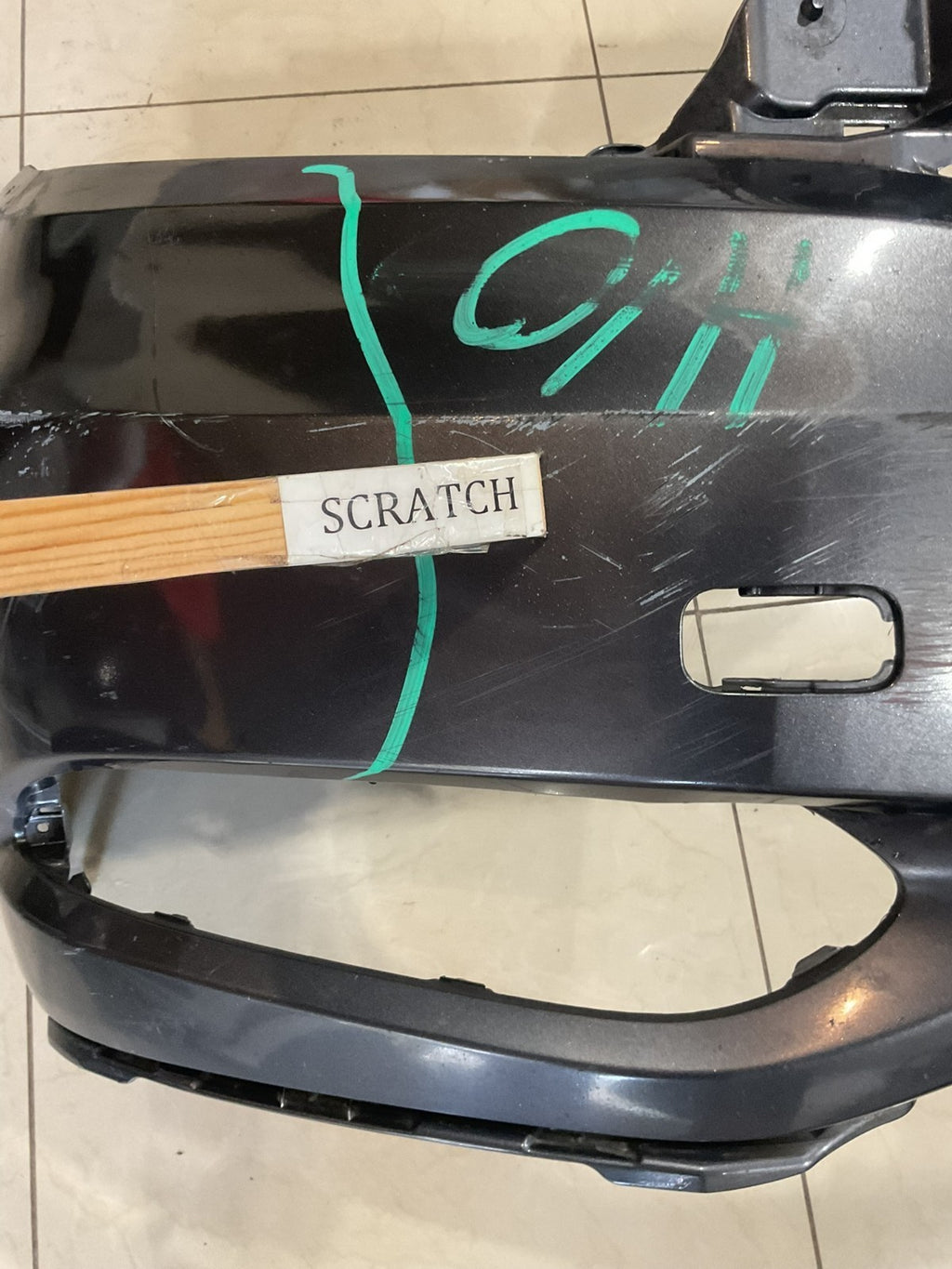 Front Bumper Cover Grey Honda HR V EX LX EX L 2016-2018 71101+t7w+a000 OEM