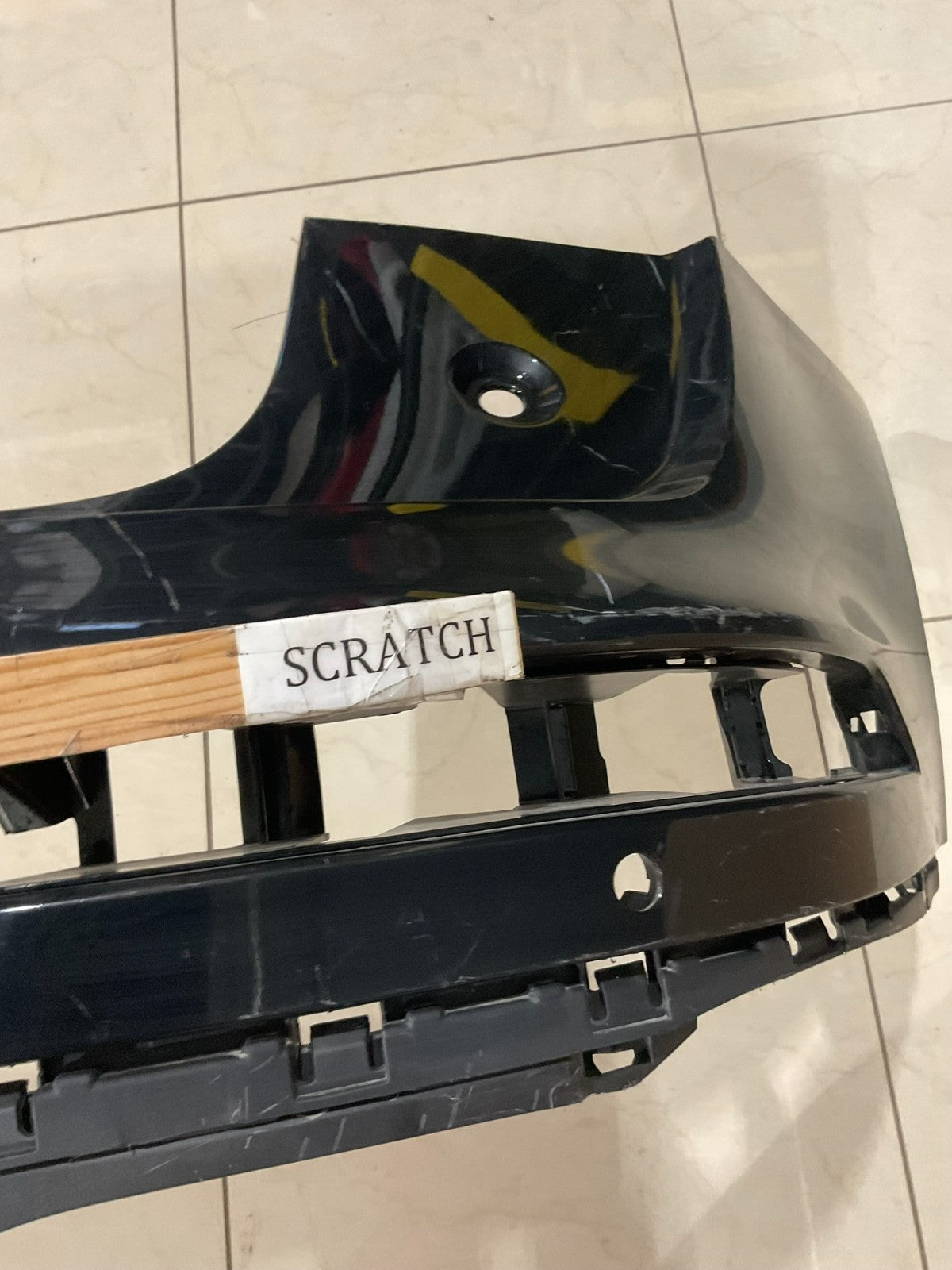 Rear Bumper Cover Black 2022 Audi Q5 S-Line CAPA