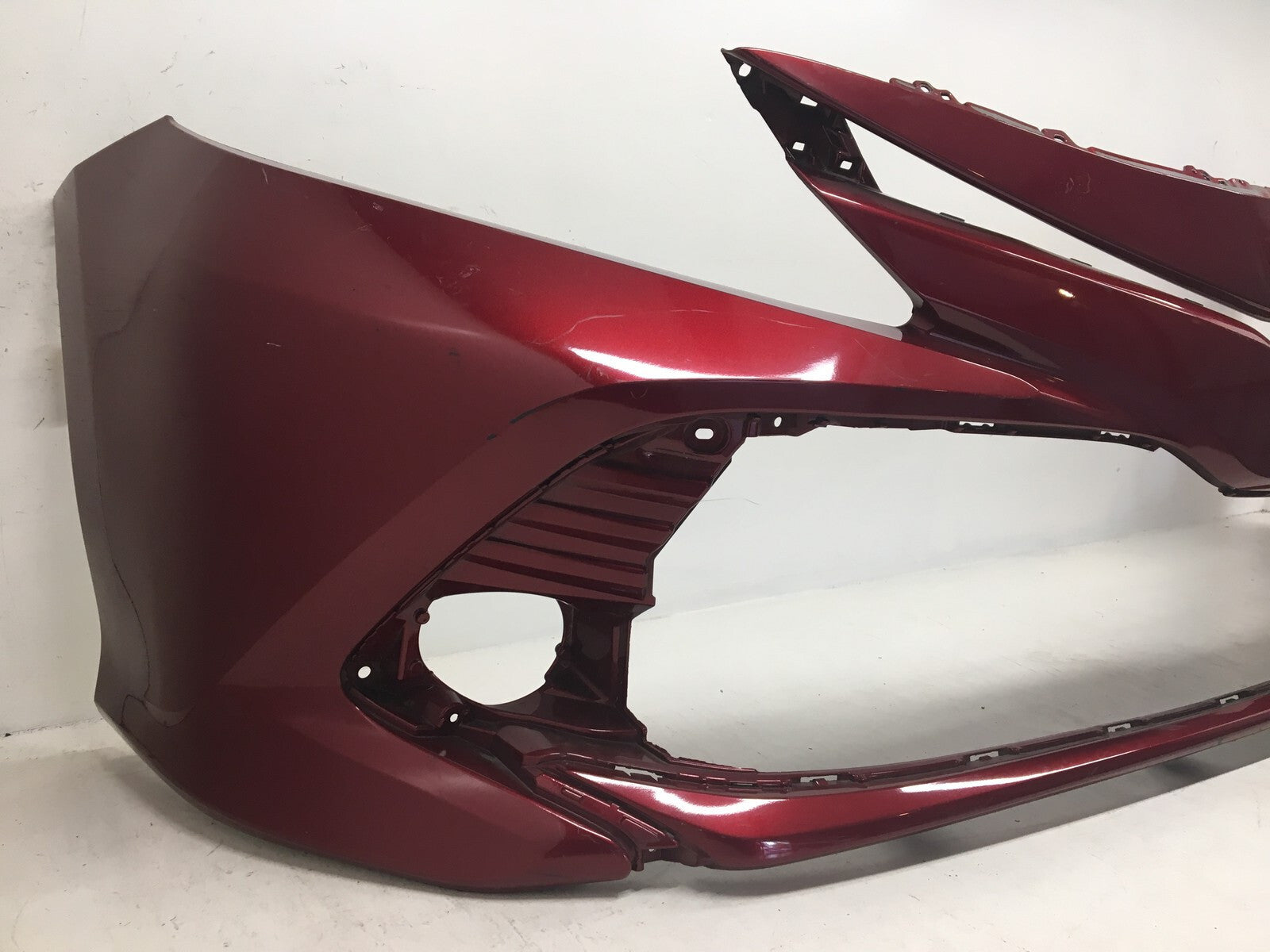 Front Bumper Cover Toyota Camry L LE XLE Hybrid LE Hyb XLE w/o Sns 3T3 18 19 OEM