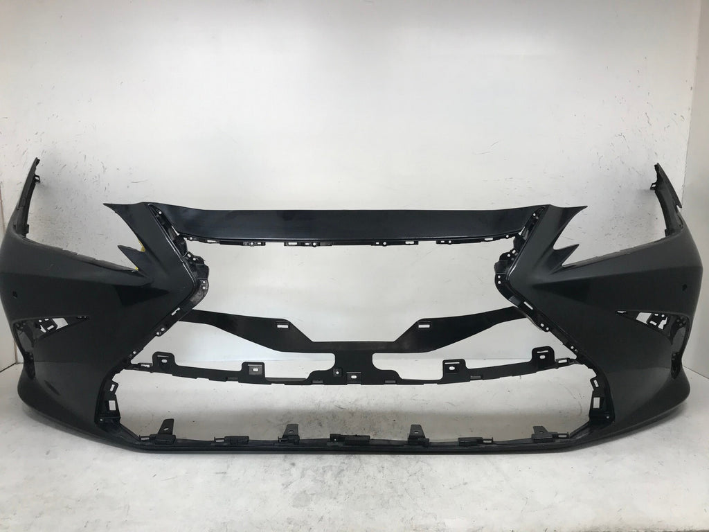 Front Bumper Cover Gray Lexus ES350 Base 2019 w/Sensor Holes 52119-06J00 OEM