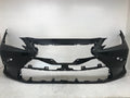 Front Bumper Cover Gray Lexus ES350 Base 2019 w/Sensor Holes 52119-06J00 OEM