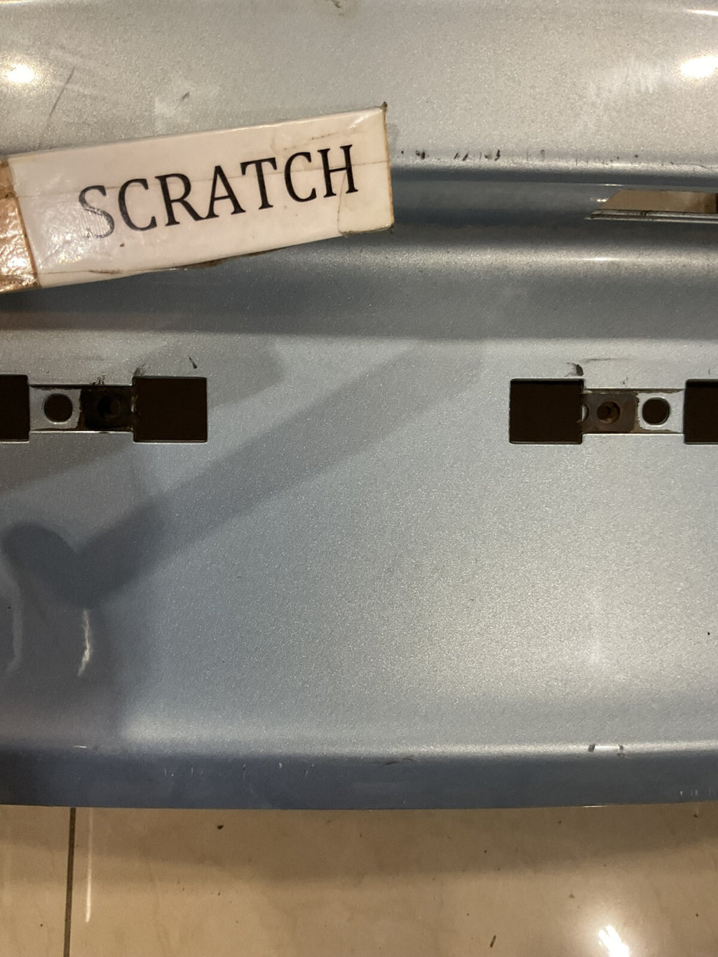 Rear Bumper Cover Silver 12-2017 Hyundai Accent Hatchback GS/SE 86611-1R20C OEM