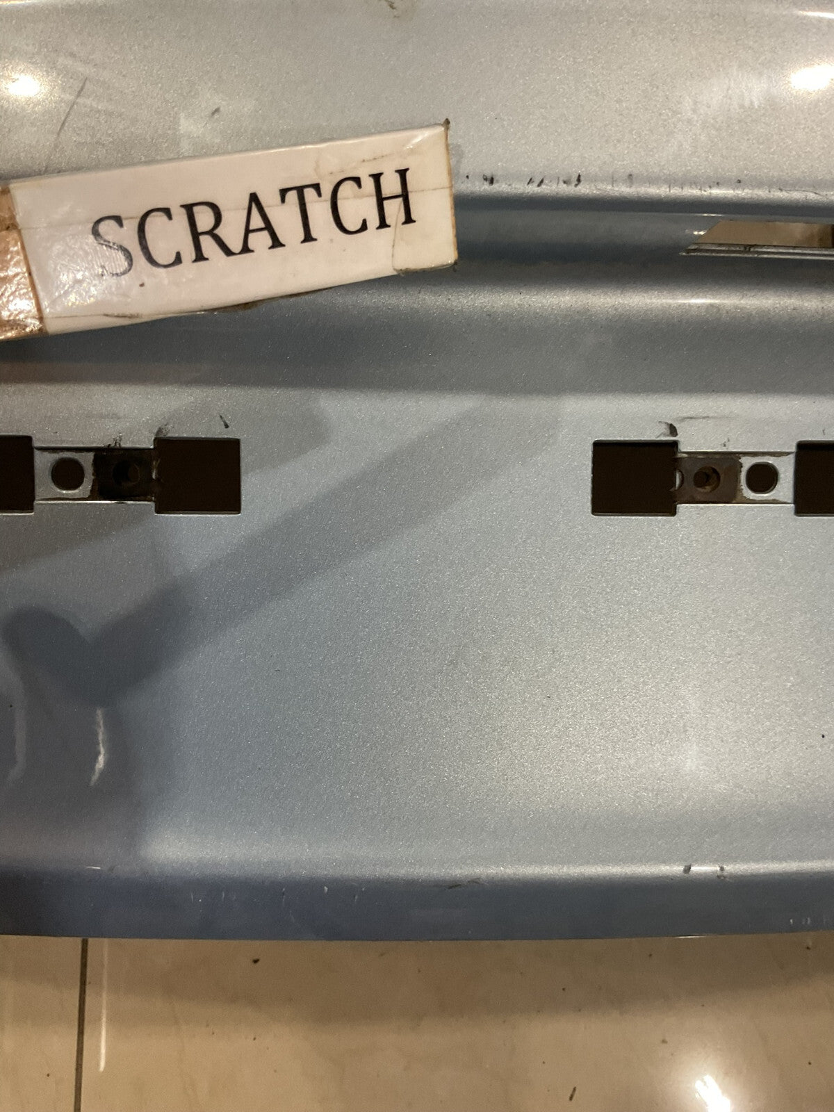 Rear Bumper Cover Silver 12-2017 Hyundai Accent Hatchback GS/SE 86611-1R20C OEM