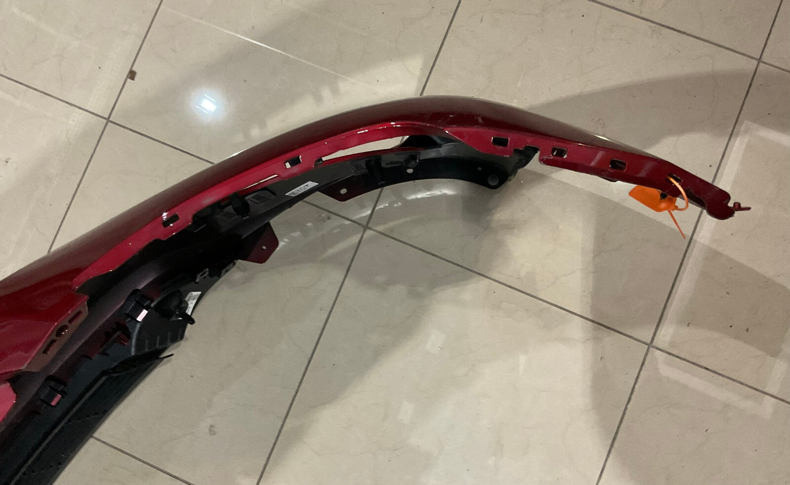 Front Bumper Cover Red 2020-2021 Tesla Model Y 1493741-00-A OEM