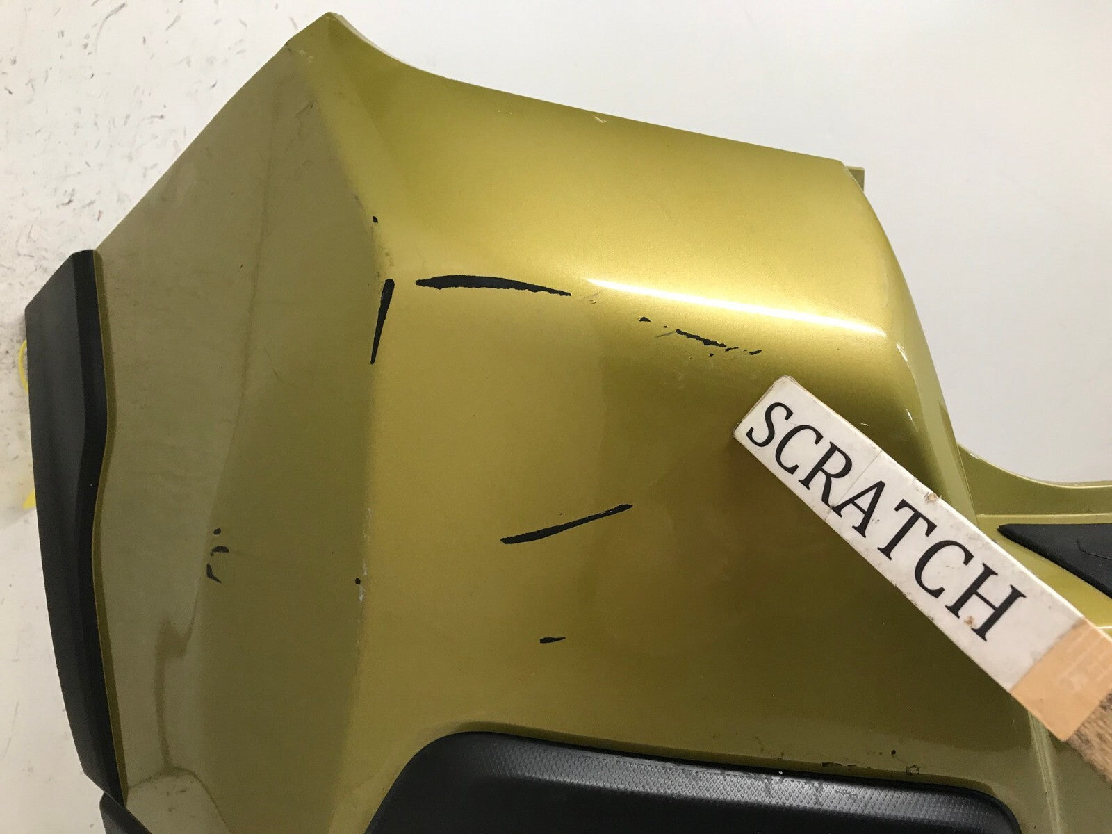 Rear Bumper Cover Green Subaru CrossTrek 2018 2019 57704FL250 OEM