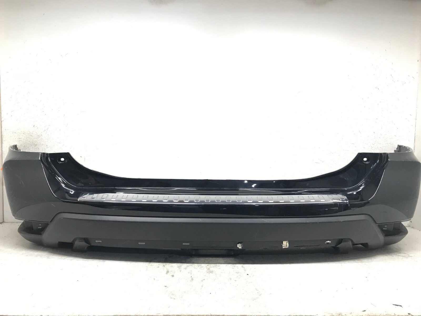 Rear Bumper Cover Black Nissan Rogue S/SL/SV/SV Hyb 2017 2018 85022-6FL0H OEM