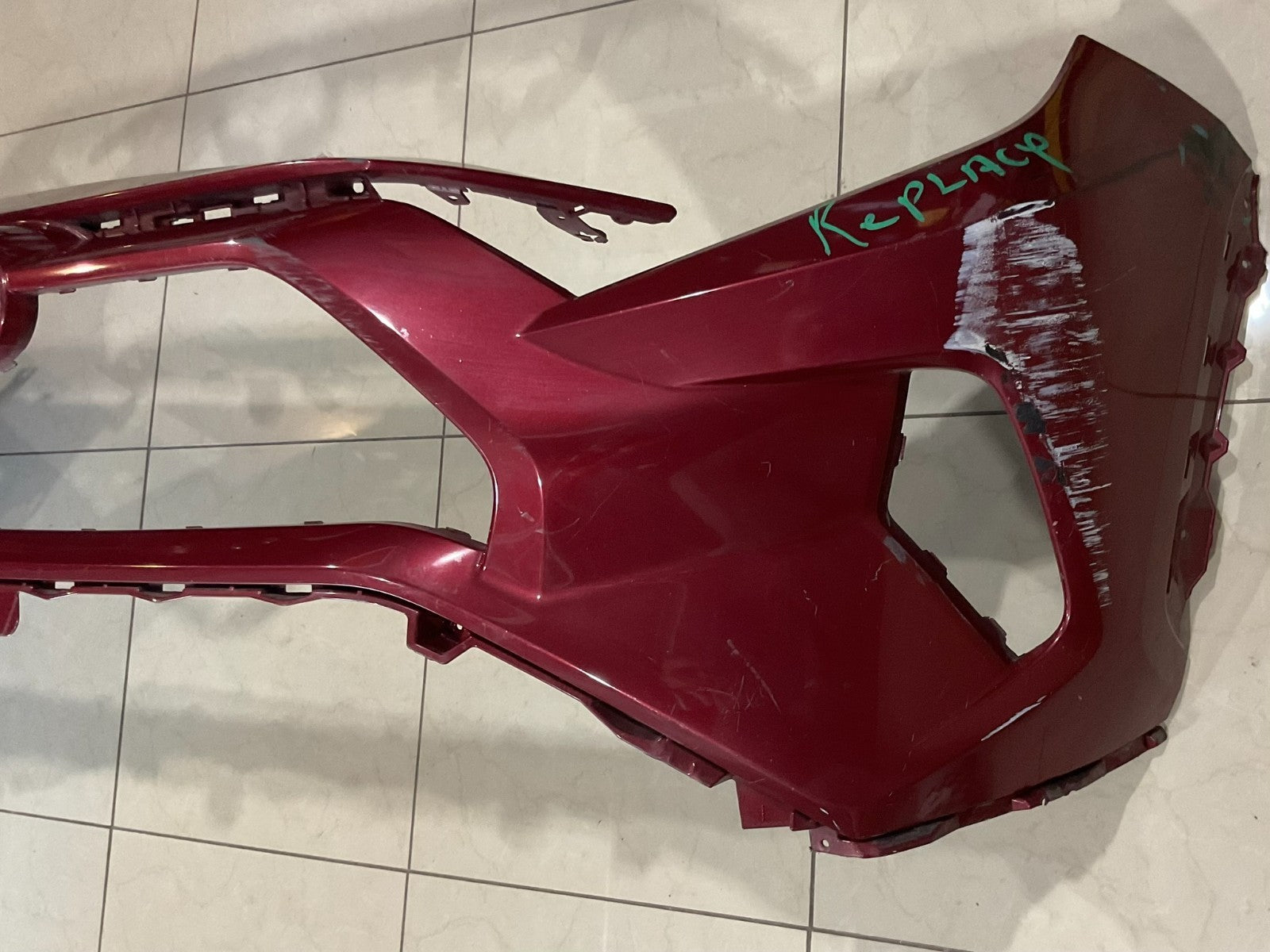 Front Bumper Cover Red Toyota RAV4 2019-2021 52119+0r200 OEM