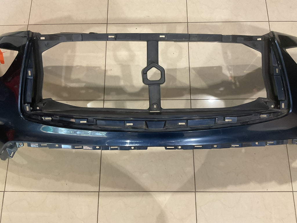 Front Bumper Cover Blue 2017-2020 Infiniti QX80 62022-6GW0H OEM