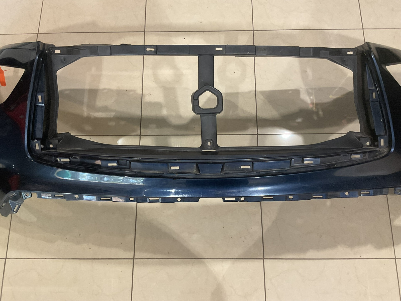 Front Bumper Cover Blue 2017-2020 Infiniti QX80 62022-6GW0H OEM