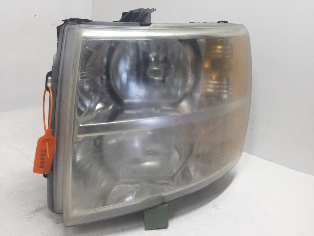 Headlight Damaged Head Lamp LH Driver Chevy Silverado 1500 2500 3500 07-13 OEM2