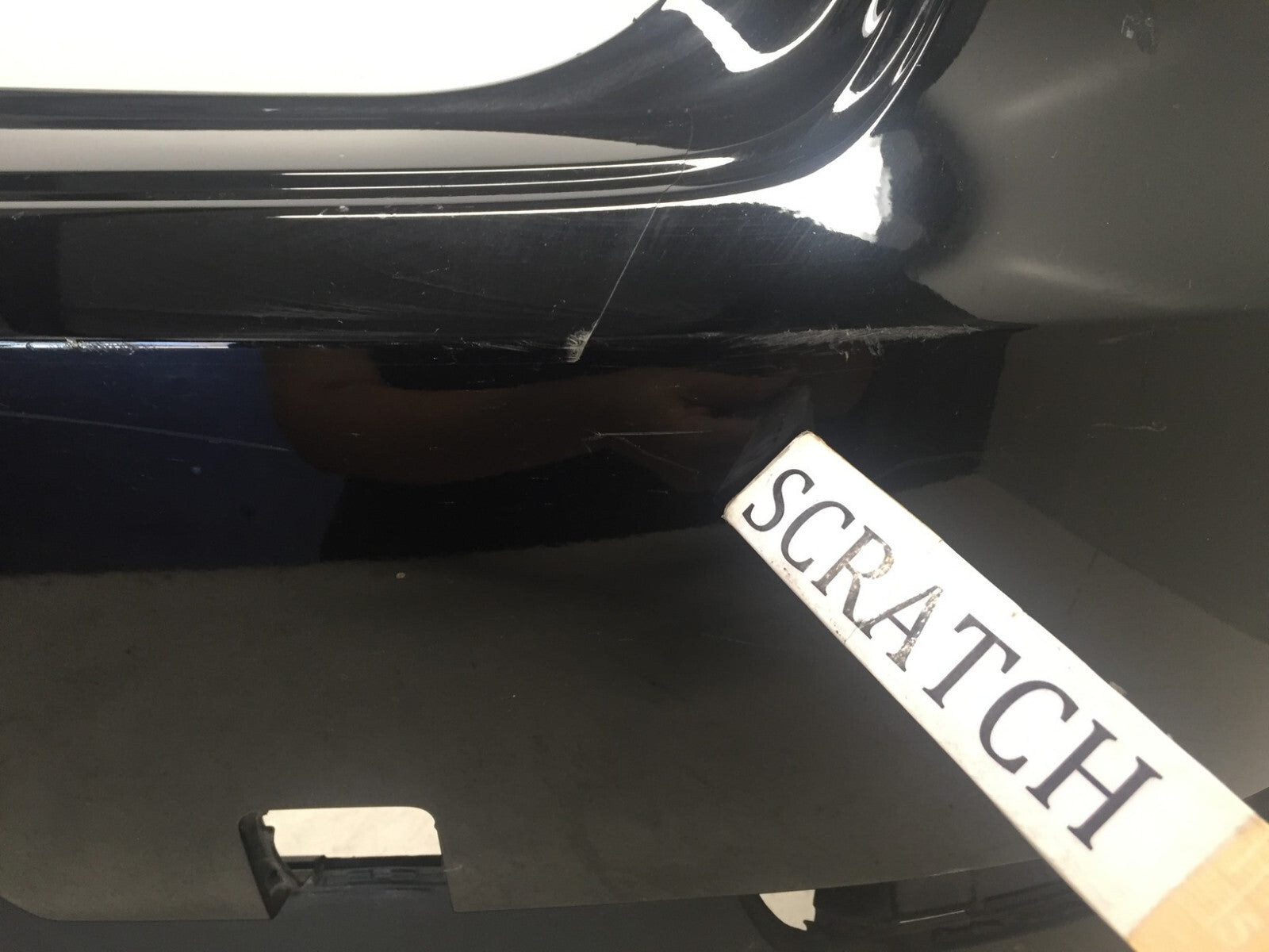 Rear Bumper Cover Porsche Macan Base w/Sensor Holes 2015-2020 95B807421L OEM2