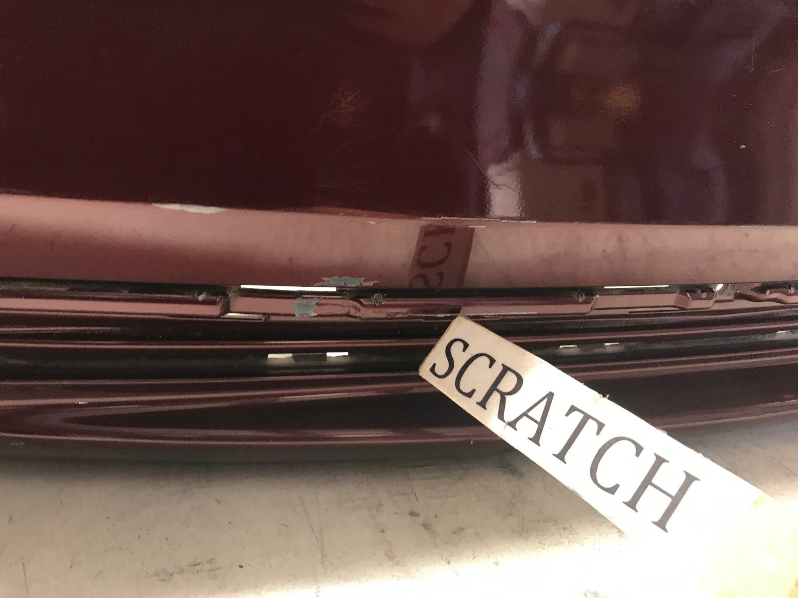 Rear Bumper Cover Red Honda Accord EX-L/Sport 2016 2017 71501-T2F-A000 OEM