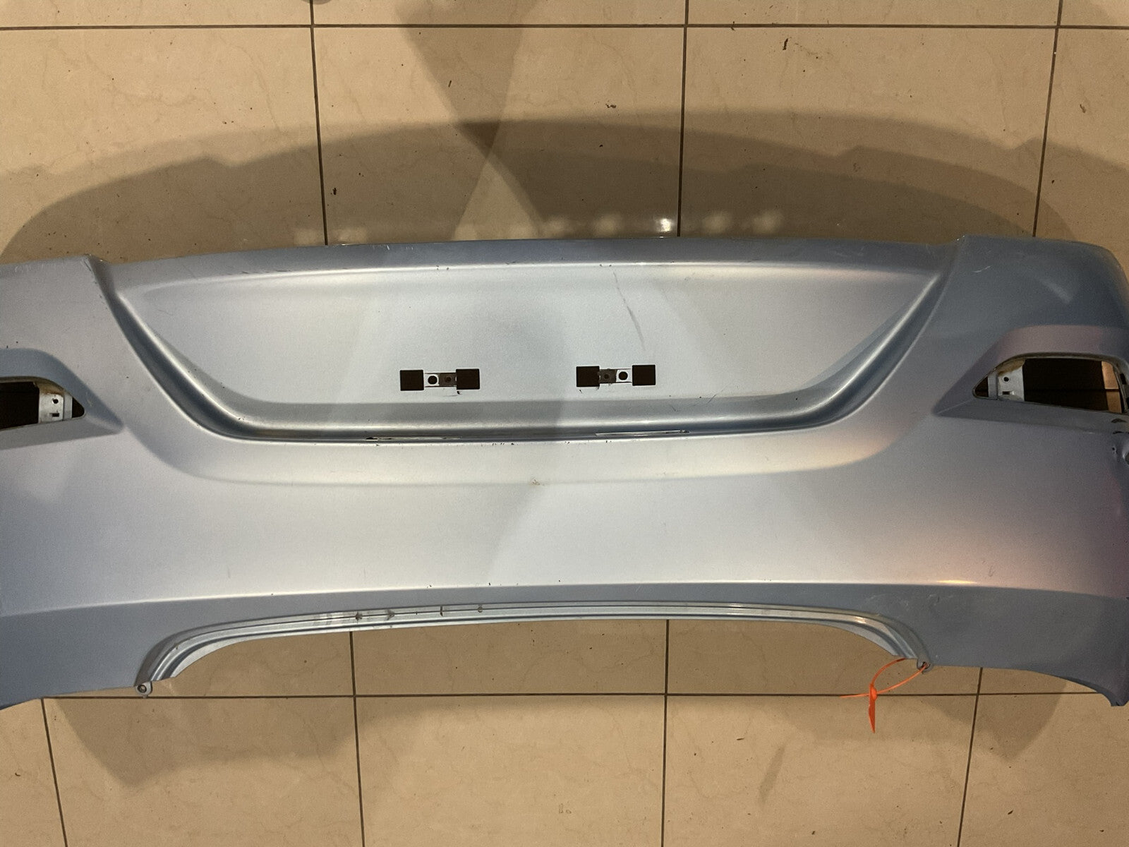 Rear Bumper Cover Silver 12-2017 Hyundai Accent Hatchback GS/SE 86611-1R20C OEM