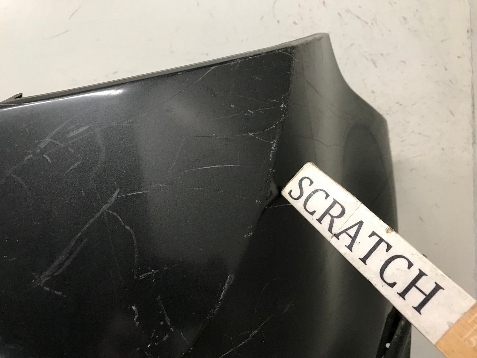 Rear Bumper Cover Black Ford Edge 2011-2014 7T43-17F001-AE OEM
