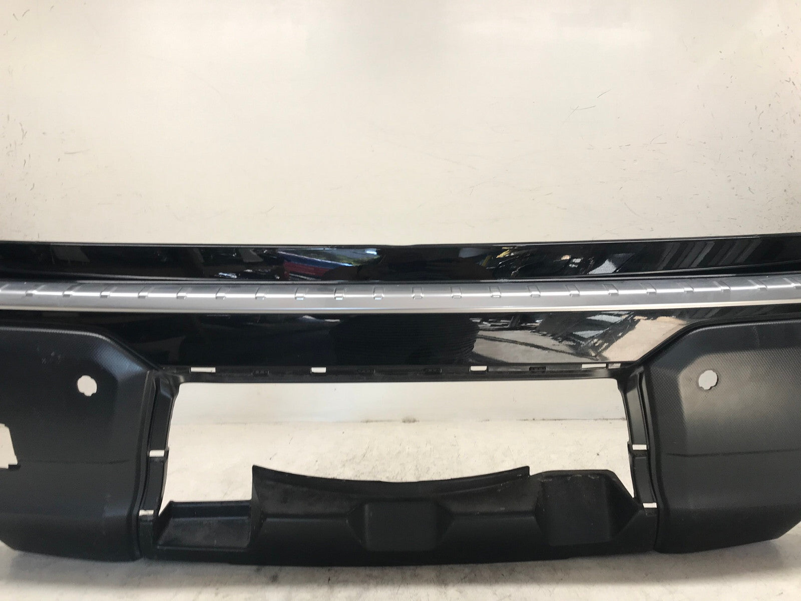 Rear Bumper Cover Black 2019-2022 Subaru Ascent Base/Premium w/Sensor Holes OEM