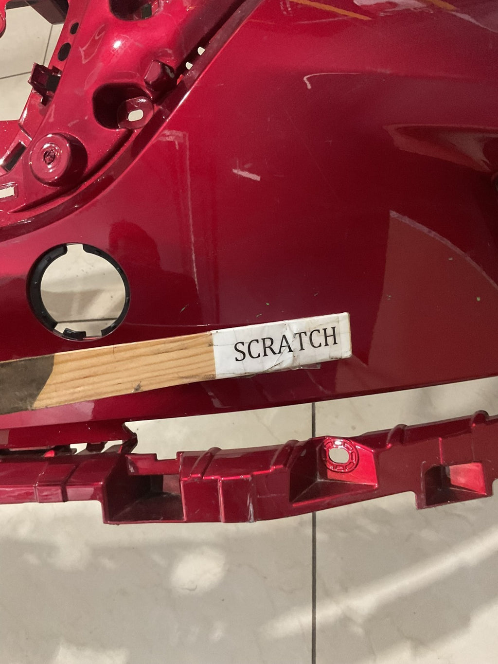 Front Bumper Cover Red 2023-2024 Mazda Cx-50 va40+50031 OEM