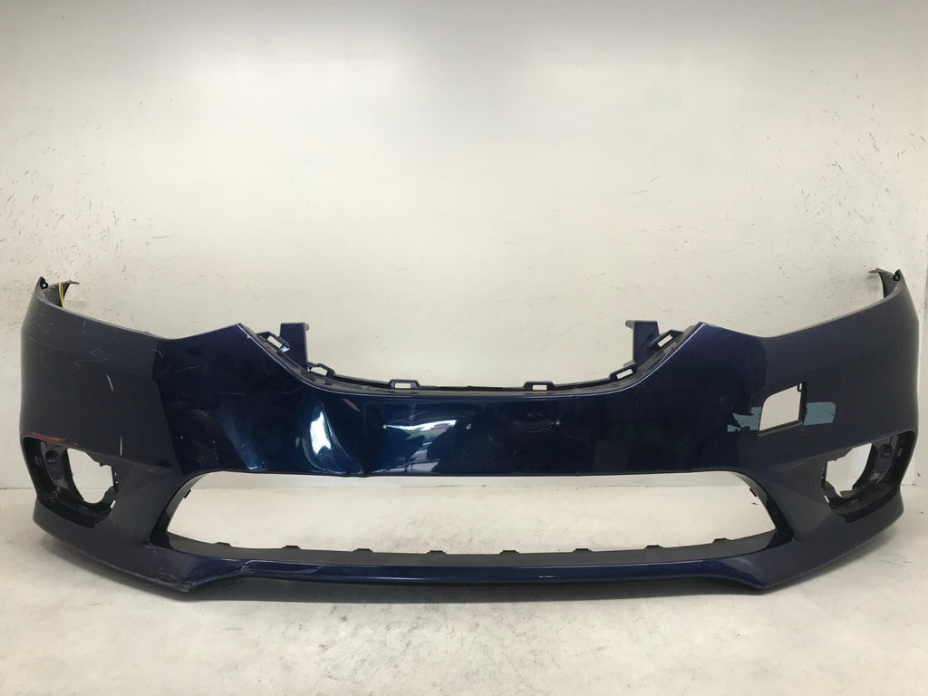 Front Bumper Cover Blue 2016-2018 Nissan Sentra S/SL/SV/FE-S/SR 62022-3YU0H OEM