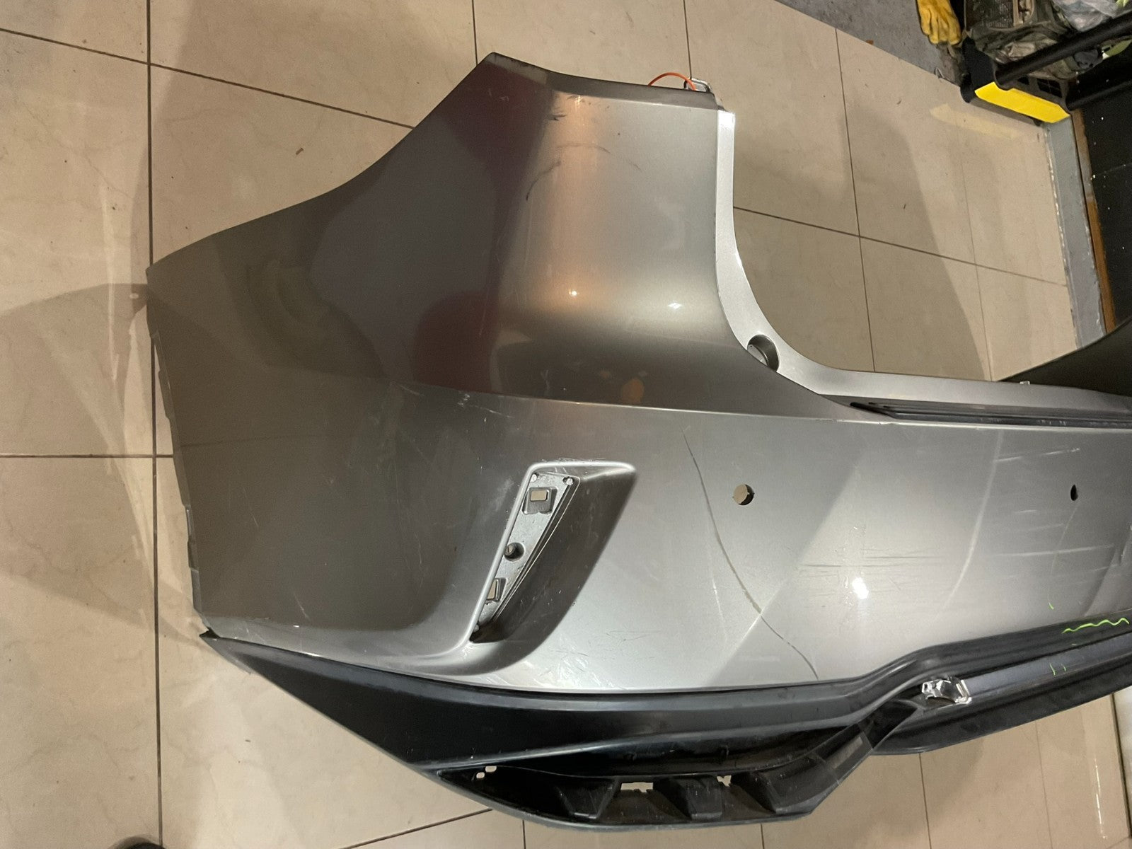 Rear Bumper Cover Silver 2016-2019 Lexus RX350 RX450H 52159+48310 OEM