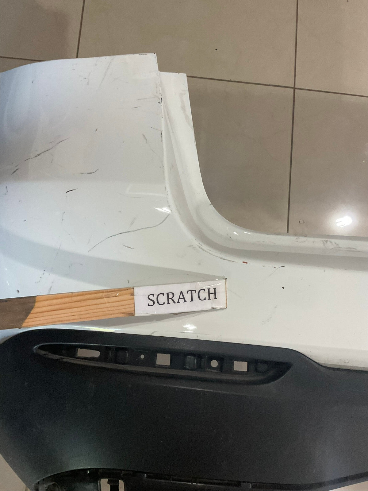 Rear Bumper Cover White 2016 2017 2018 Mercedes Benz GLC300 A253+885+07+25 OEM