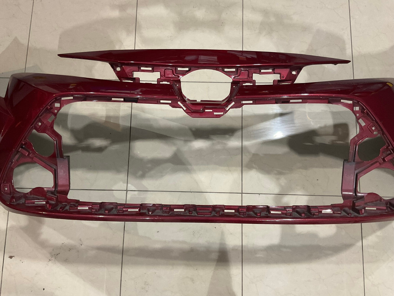 Front Bumper Cover Red 2020 2021 Toyota Corolla LE XLE 52119-02N91 OEM