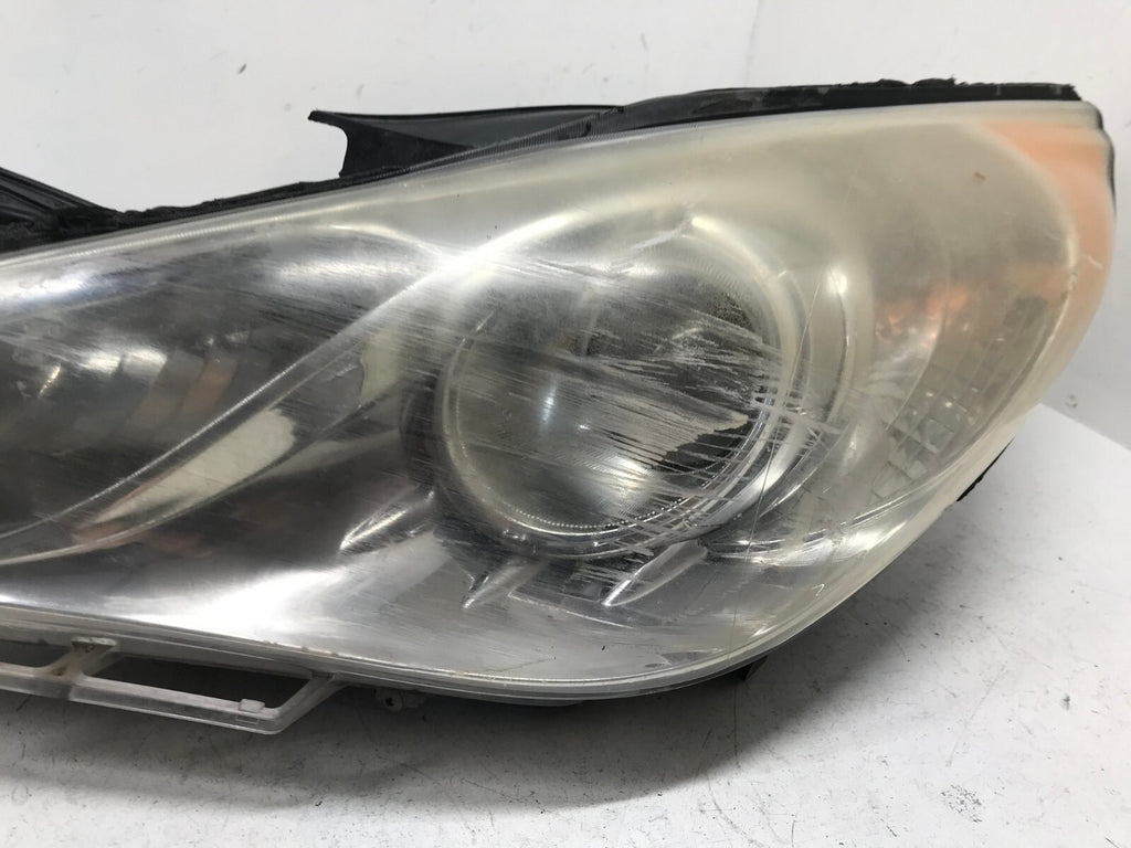 Headlight Damaged Left Driver LH 2011-2014 Hyundai Sonata CAPA
