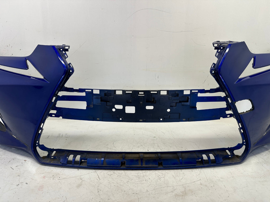 Front Bumper Cover Blue 2014-2016 Lexus IS250 W/Sensor Holes 52119-53A50 OEM