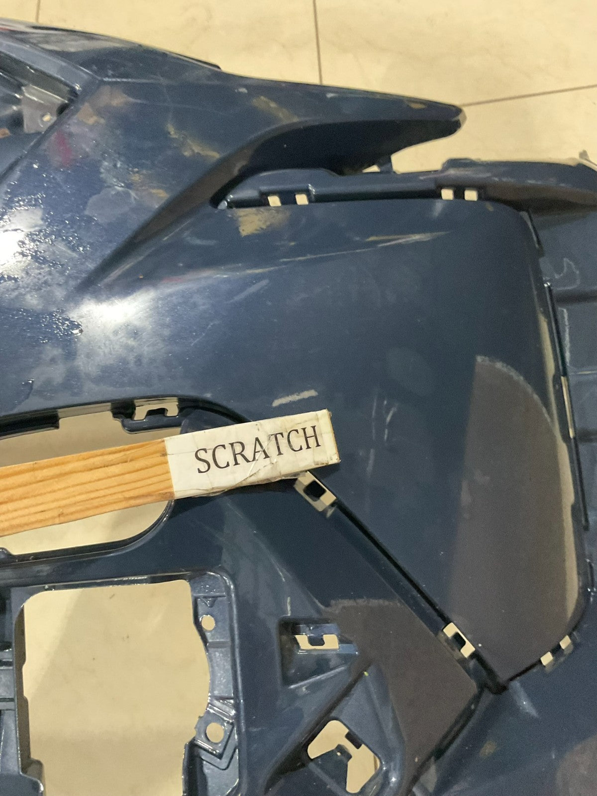 Front Bumper Cover Blue 2020 2021 2022 Subaru Outback 57704an01a OEM