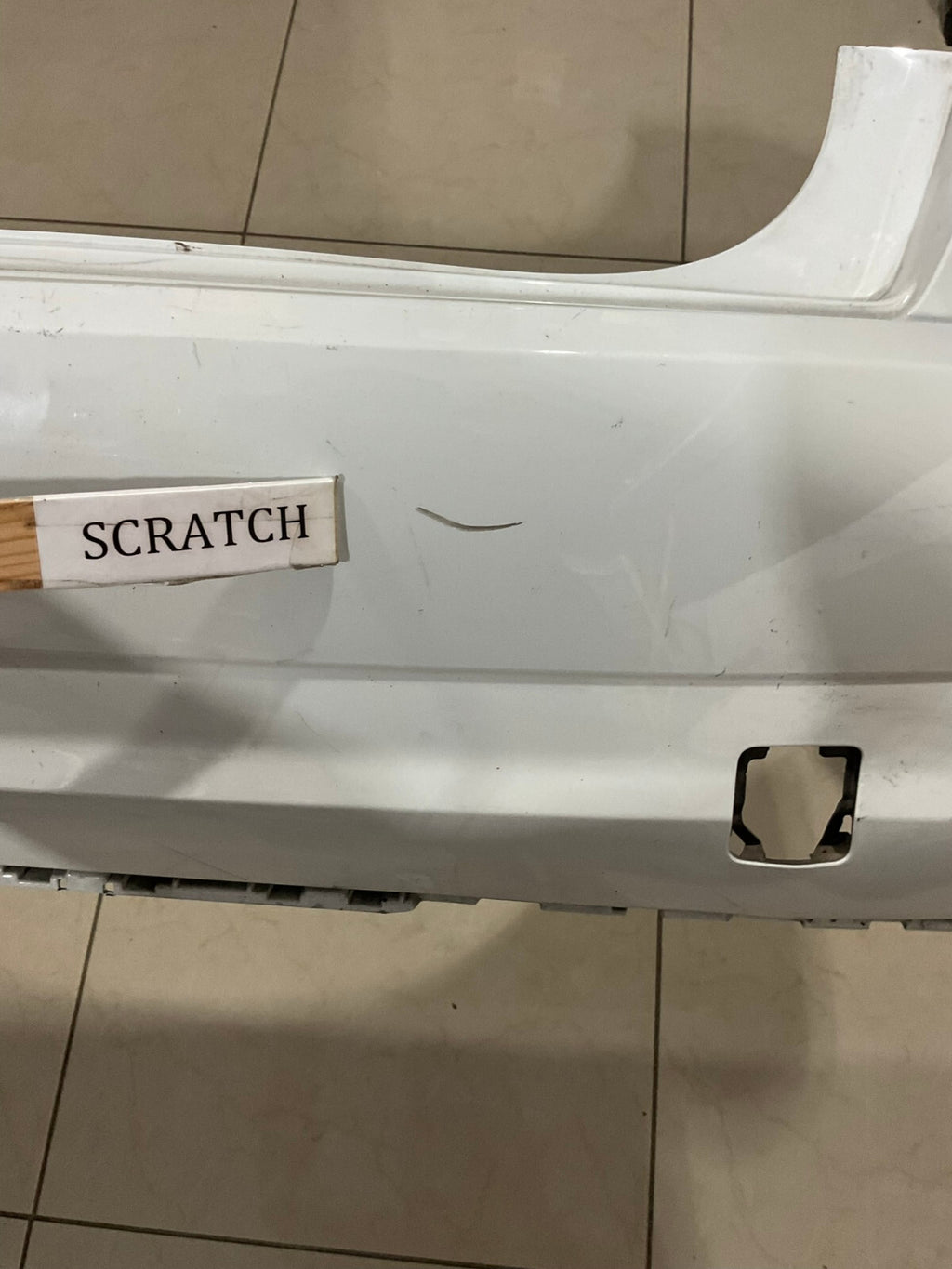 Rear Bumper Cover White 2019 2020 Volkswagen Jetta 17A+807+421 OEM