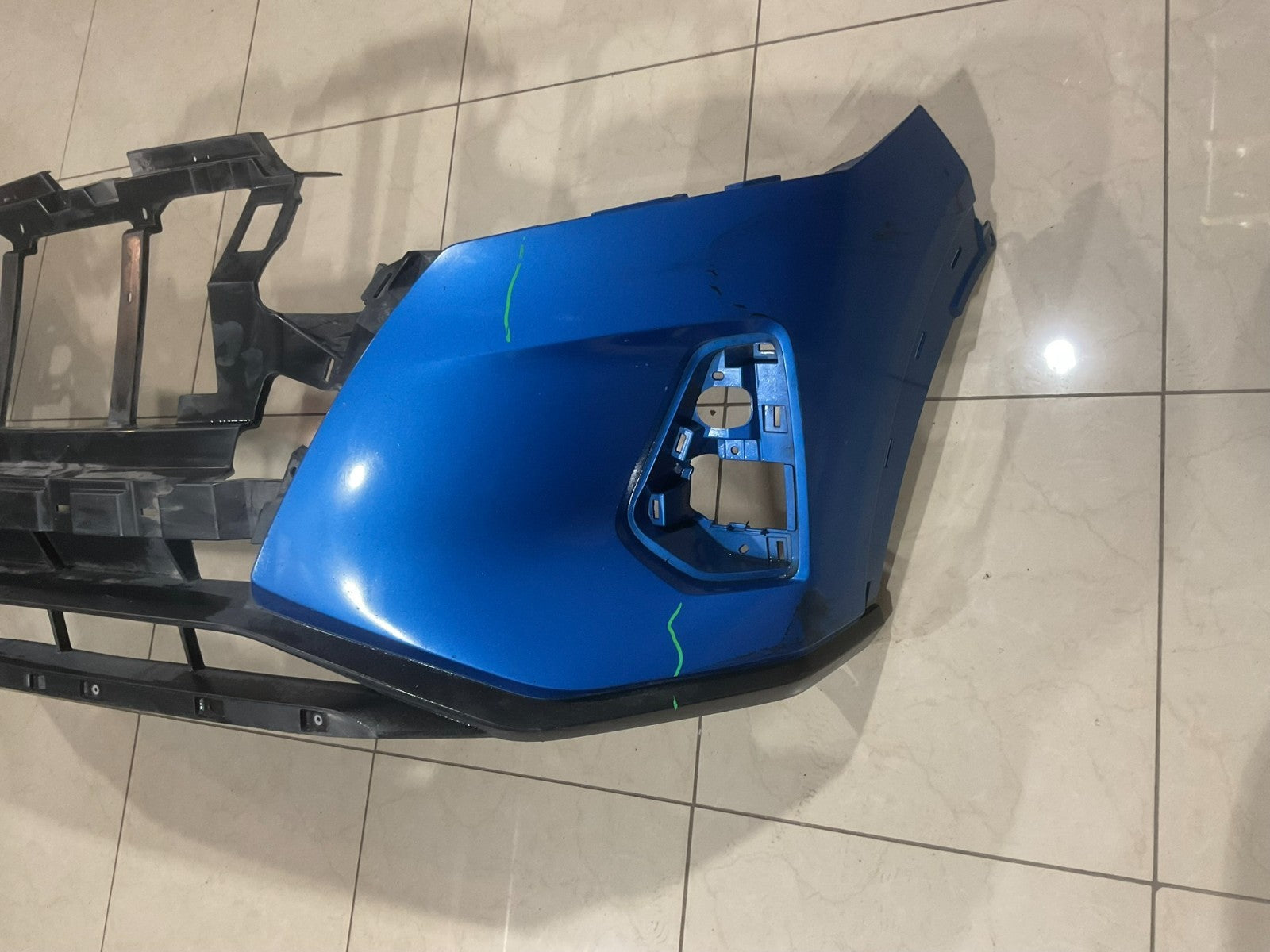 Front Bumper Cover Blue 2021 2022 Nissan Kicks S/SV/SR 62022+5r00h OEM