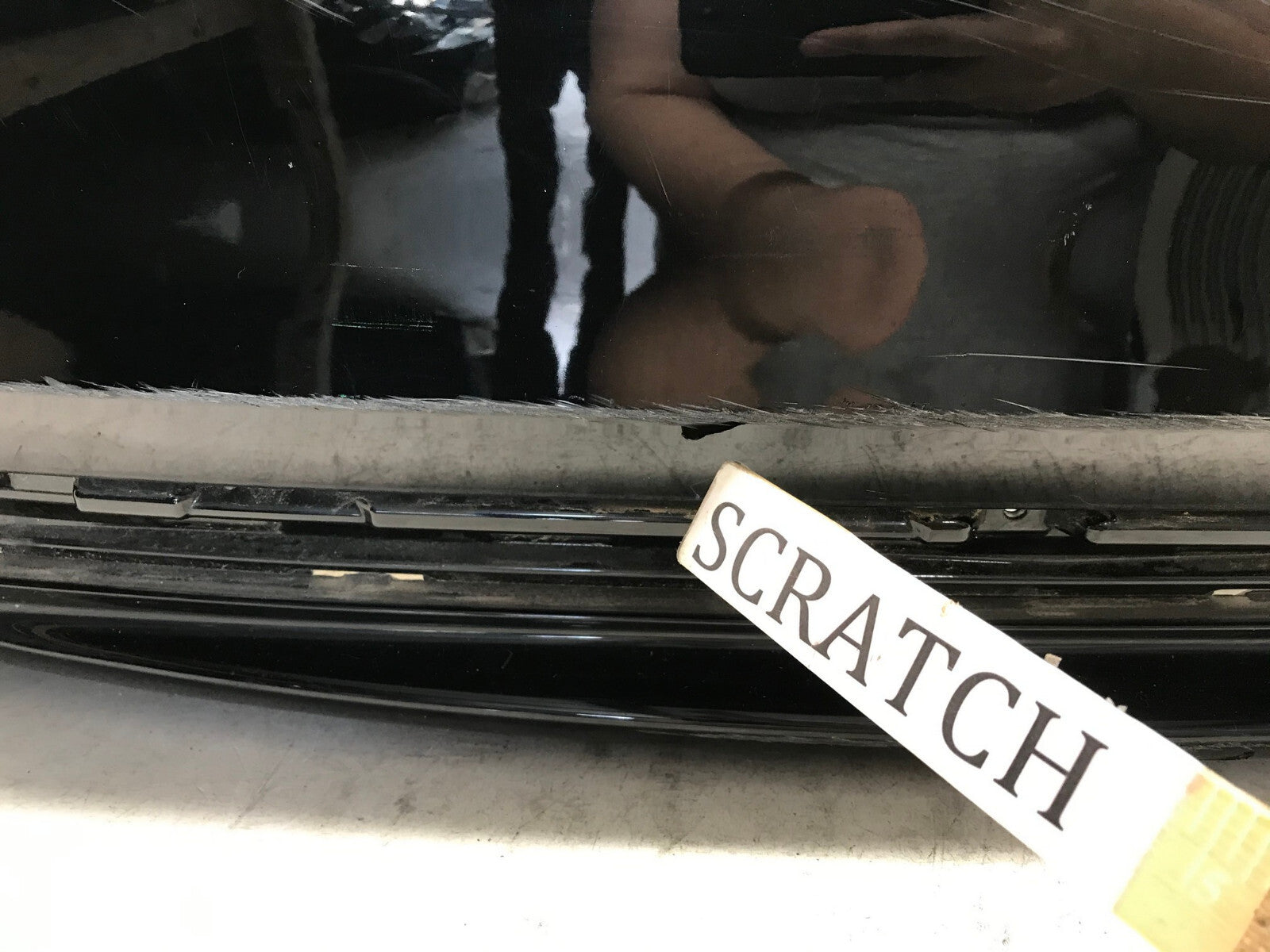Rear Bumper Cover Honda Accord Sedan Black 2016 2017 71501-T3W-ZY00 OEM2